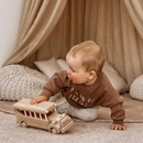 Wooden Vintage Style School Bus - Bennett