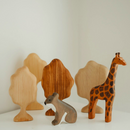 Wooden Trees - Set Of 4