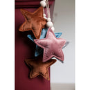 Velvet Star Pendant - Set Of 4