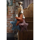 Velvet Star Pendant - Antique Rose