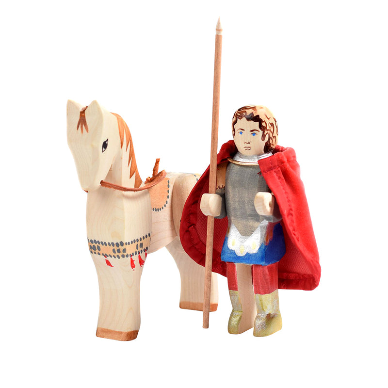 St George Wooden Figure