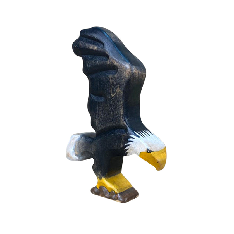 Wooden Toy Flying Eagle Figure