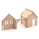 Wooden Cottage - Small Set