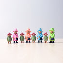 Wooden Queen & Bear Set - Collectible