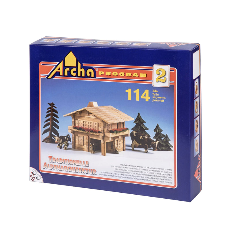 Wooden Building Puzzle - Archa Alpen 2