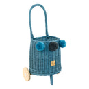 Wicker Market Buggy - Blue