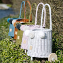 Wicker Market Buggy - Khaki