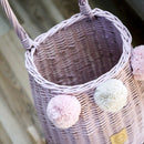 Wicker Market Buggy - Dusty Pink
