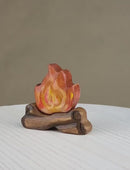 Wooden Camp Fire