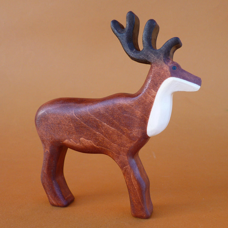 Wooden Deer - Stag
