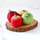 Felt Apples (Set of 4 Apples)