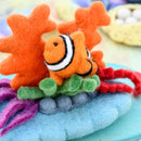 Felt Coral Reef & Clownfish Set