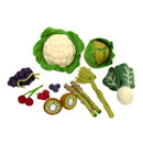 Felt Fruit & Vegetable Set - 15 Pieces