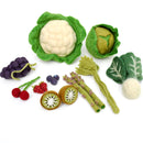 Felt Fruit & Vegetable Set - 15 Pieces