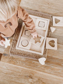 Wooden Sorting Puzzle - Geometrica