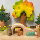 Wooden Rabbit Burrow