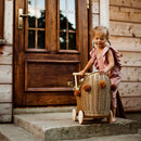 Wicker Dolls Pram - Gold