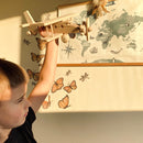 Wooden Propeller Plane - Phoenix