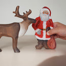 Wooden Santa Claus