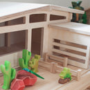 Large Wooden Doll House - Palm Desert