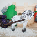 Wooden Horse White