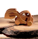 Harland the wooden front loader toy