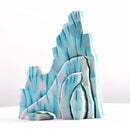 Large Wooden Icy Cliffs