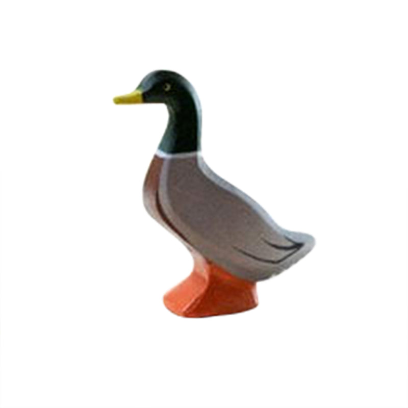 Wooden Mallard Duck - Standing