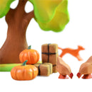 Wooden Hay Stacks - Set of 4