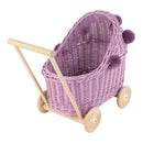 Wicker Dolls Pram - Heather