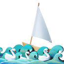 Wooden Boat - White (Pre-Order)