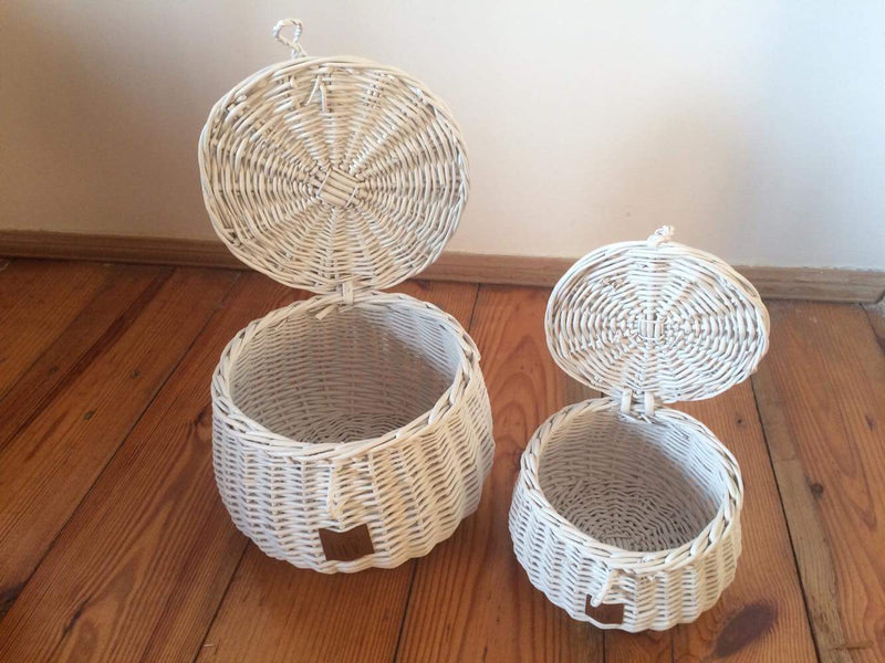 wicker baskets from Lilu